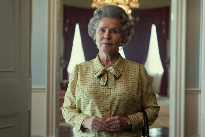 Imelda Staunton portrays The Queen in The Crown series 5