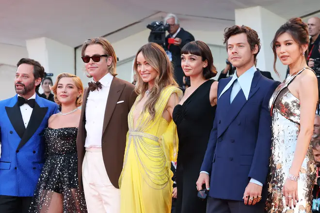 The Don't Worry Darling cast at the Venice Film Festival