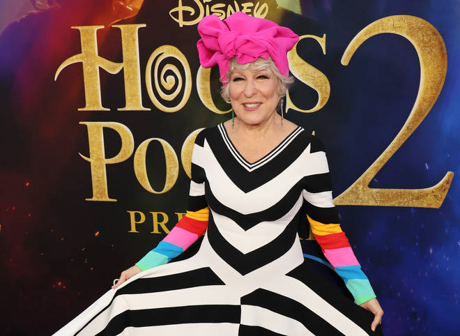 Bette Midler attends Disney&squot;s "Hocus Pocus 2" premiere