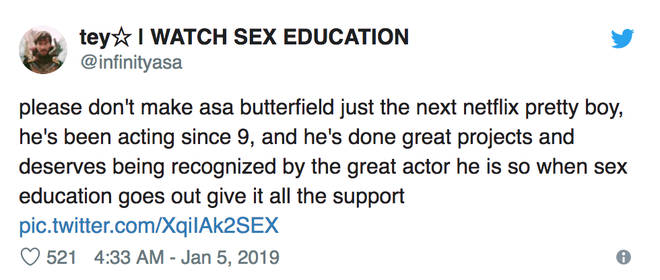 Asa Butterfield fans need to know Sex Education isn't his first acting job