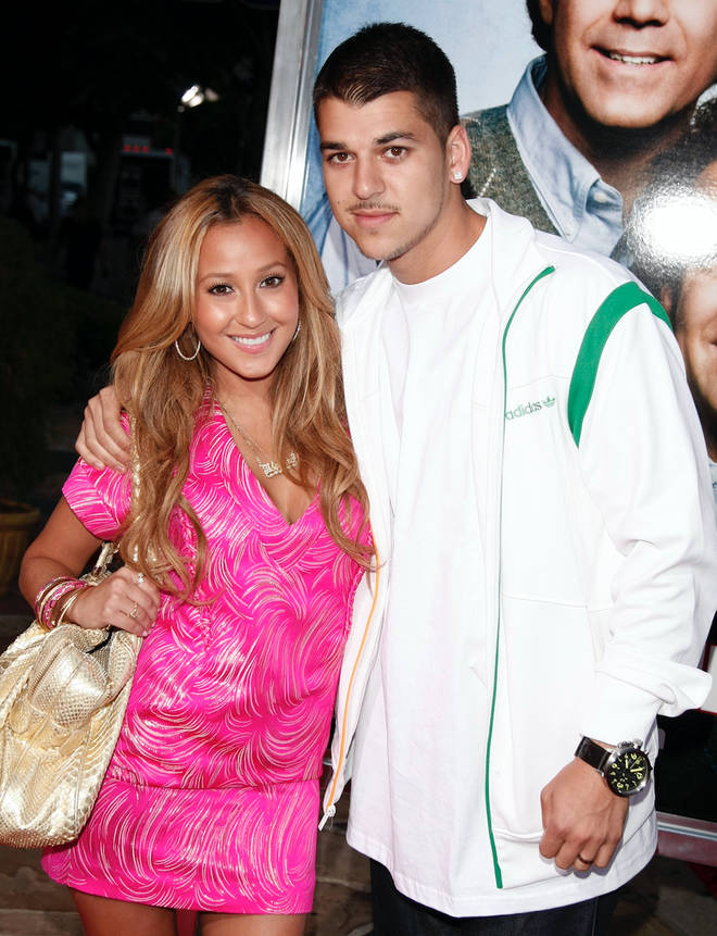 Adrienne Bailon and Rob Kardashian dated for two years.
