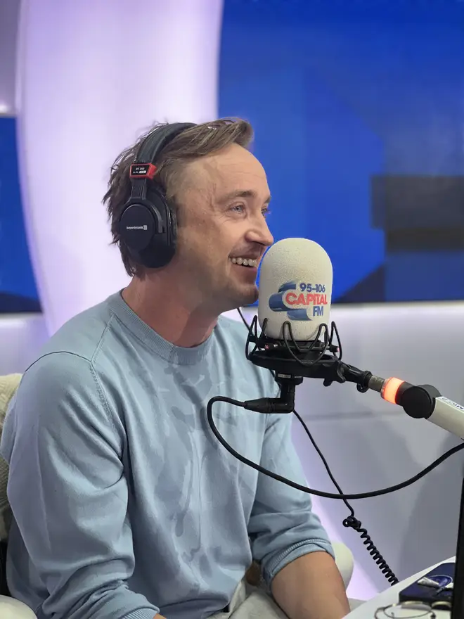 Tom Felton joined Capital Breakfast