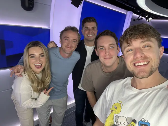 Tom Felton joined Capital Breakfast