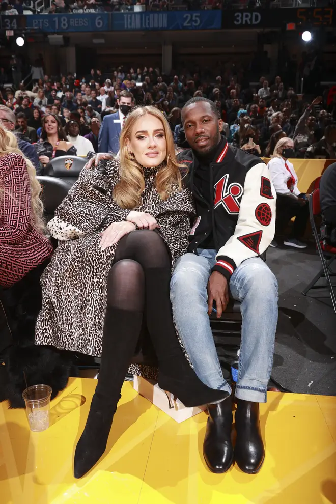 Adele and Rich Paul had a couples' nights out