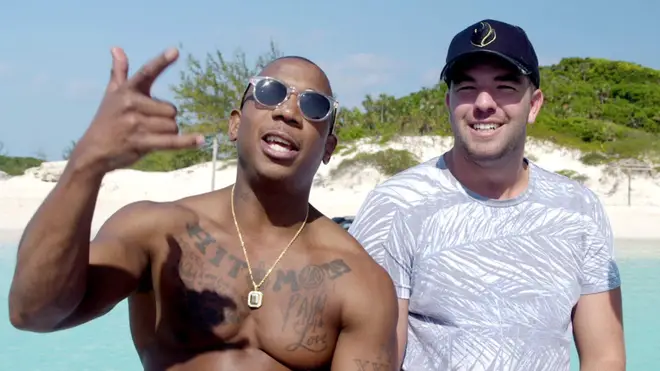 Ja Rule with Fyre's founder Billy MacFarland on Netflix's documentary
