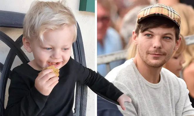 Louis Tomlinson shares Freddie with Briana Jungwirth.