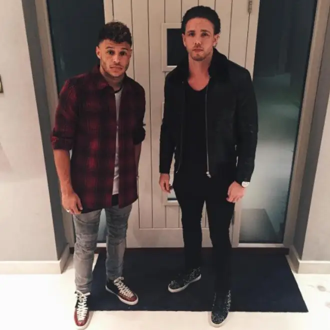 Bradley Churchill is good friends with Perrie Edwards' boyfriend, Alex Oxlade-Chamberlain