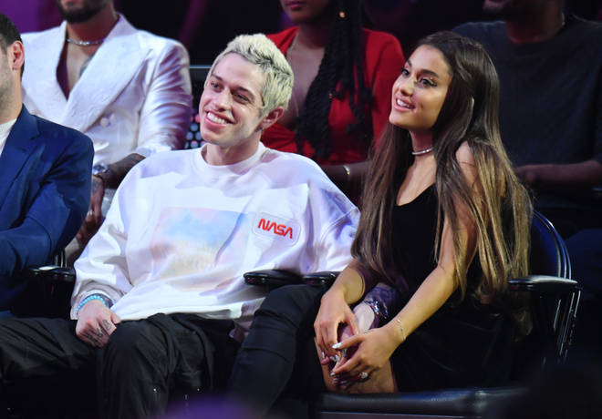 Pete Davidson wore a NASA jumper at the 2018 MTV Music Awards with Ariana Grande