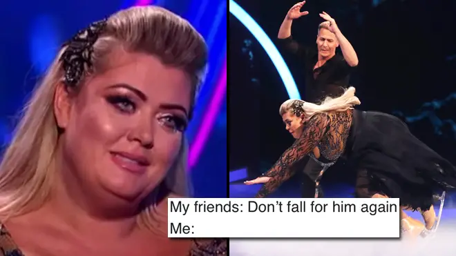 The best Gemma Collins fall on Dancing on Ice memes