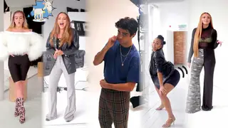 Little Mix and Noah Centineo showed off their party tricks for ASOS