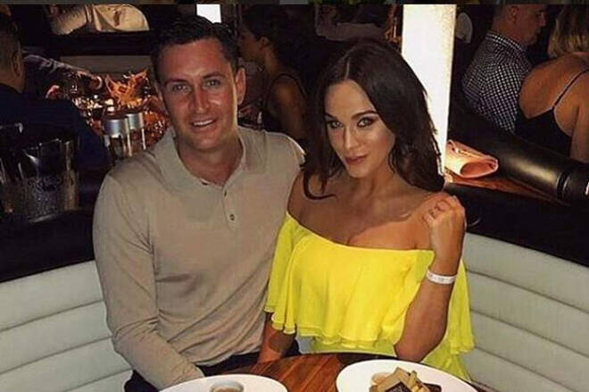 Vicky Pattison and John Noble in happier times.