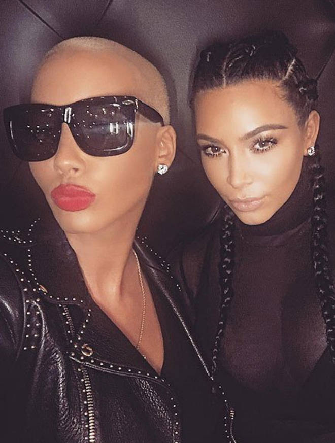 Kim Kardashian and Amber Rose post a picture signalling the end of their feud