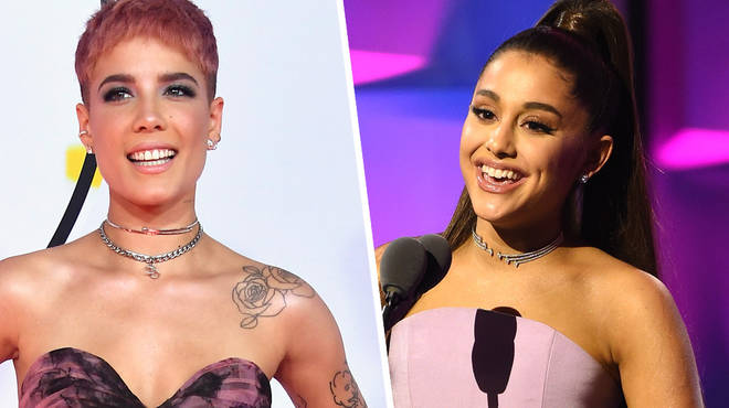 Halsey and Ariana Grande send each other supportive messages.