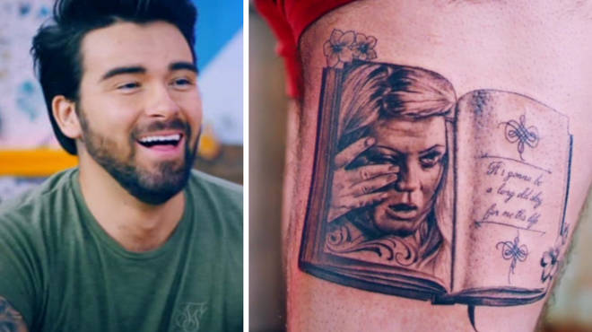 A super fan has appeared with a tattoo of TOWIE star Gemma Collins