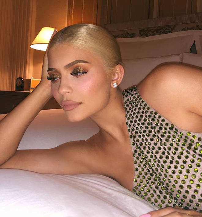 Kylie has denied having fillers in her face other than her lips.