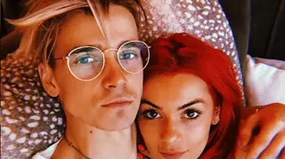 Joe Sugg and Dianne Buswell are huge fans of a PDA, apparently.