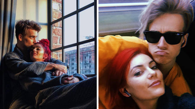 Joe Sugg and girlfriend Dianne Buswell show off their luxury hotel after annoying the tour cast with constant kissing.