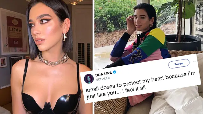 Dua Lipa calls out toxic behaviour and asks fans to “take some time to say/do something nice”