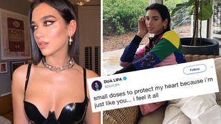 Dua Lipa calls out toxic behaviour and asks fans to “take some time to say/do something nice”