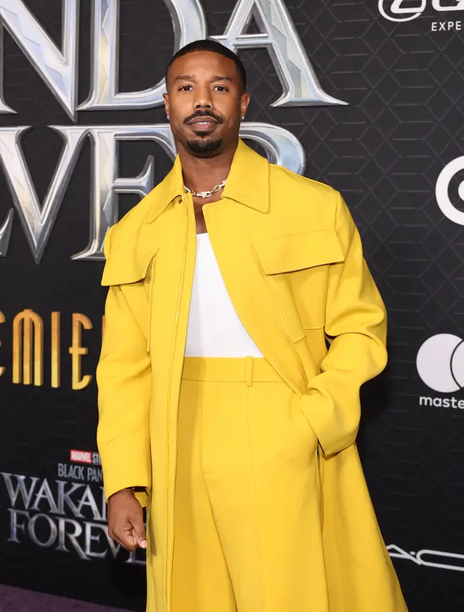 Michael B. Jordan attends Marvel Studios&squot; "Black Panther: Wakanda Forever" premiere