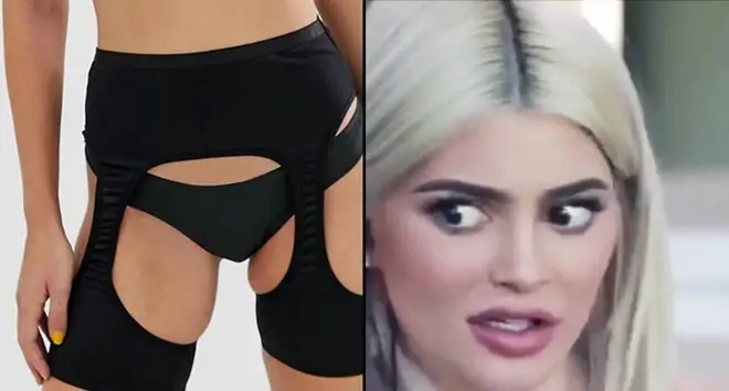 ASOS Harness Shorts/Kylie Jenner disgusted