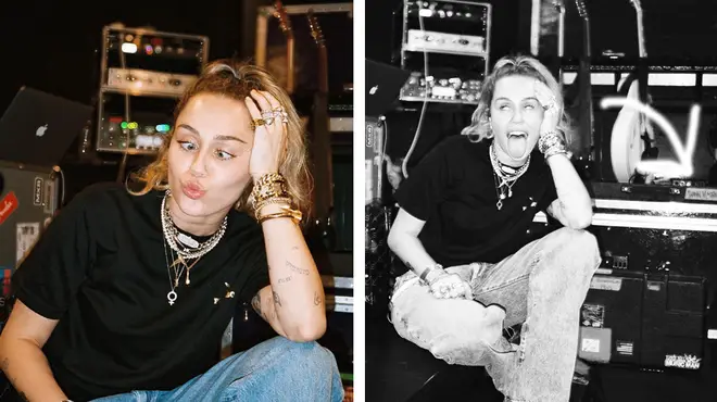 Miley Cyrus fuels Shawn Mendes collaboration rumours.