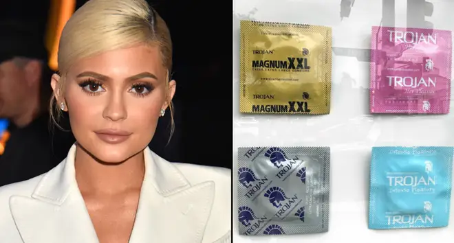 Kylie Jenner attends the 2018 MTV Video Music Awards/Condom Art