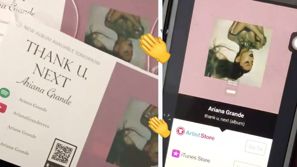 Ariana Grande Fan Designs Genius Flyers To Promote Thank U Next