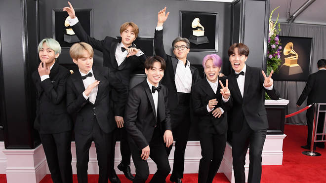 BTS made history as the first K-pop band to present a GRAMMY Award.