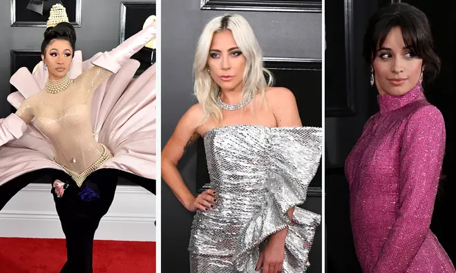 Cardi B, Kylie Jenner & Dua Lipa rocked the GRAMMY 2019 red carpet