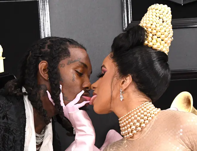 Cardi B and Offset were loved up at the 2019 Grammys
