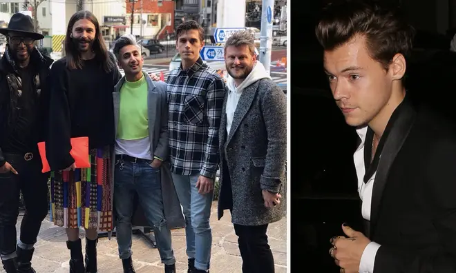 Harry Styles and the Queer Eye cast have been hanging out in Japan