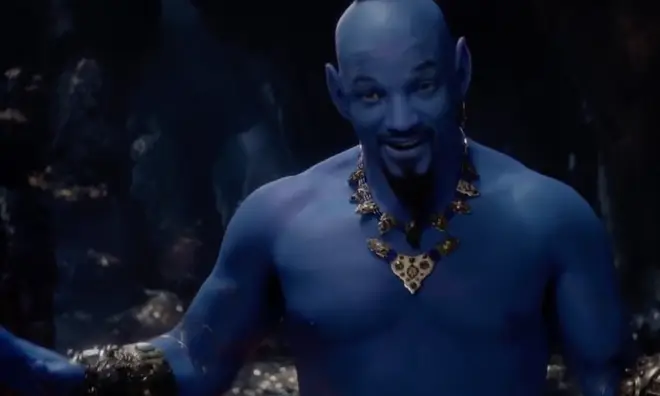 Will Smith as the Genie in Aladdin has some Disney fans scared.