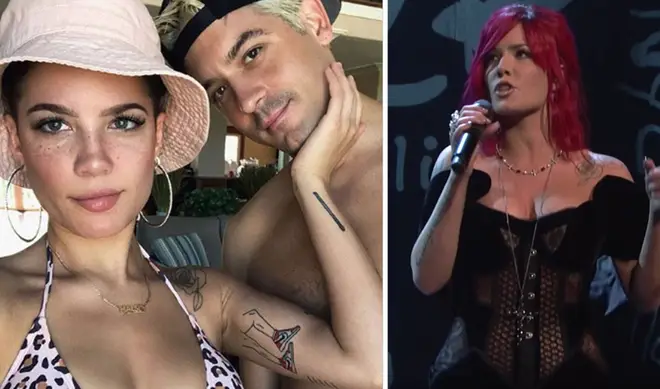 Halsey went in on the rapper during her SNL performance.