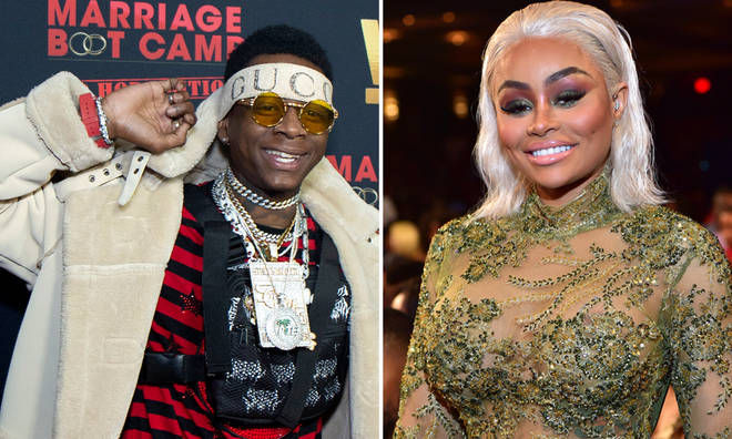 Soulja Boy and Blac Chyna were pictured looking very close in a club