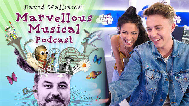 Roman Kemp and Vick Hope make appearances in Classic FM's new podcast