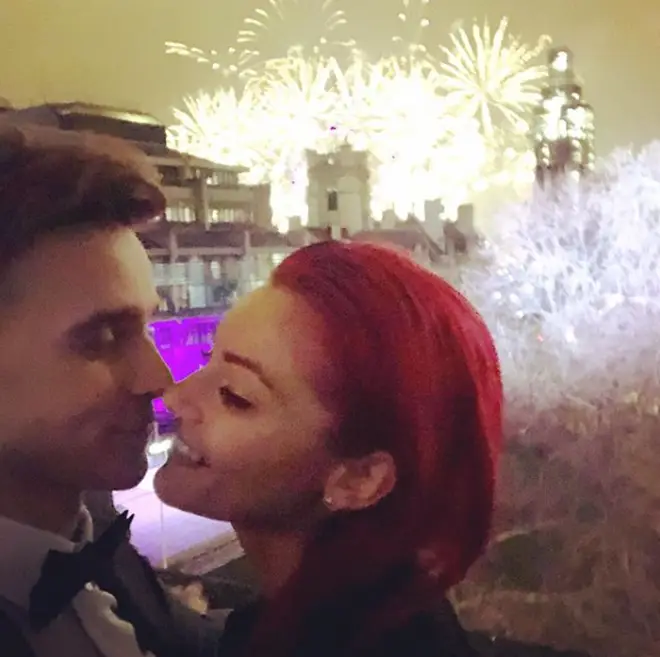 Joe Sugg and Dianne Buswell were accused of annoying the cast with the PDAs.
