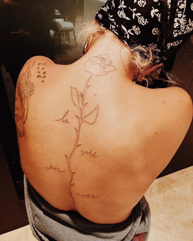 Lady Gaga recently got two new tattoos