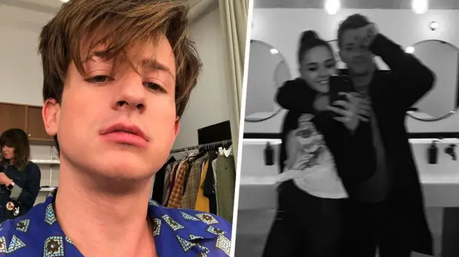American singer-songwriter Charlie Puth posted a Valentine's pic of him and Charlotte Lawrence