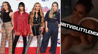 Little Mix urged their followers to vote for them ahead of the Brit Awards