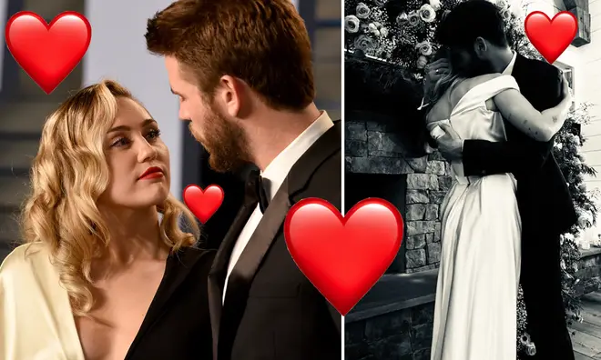 Miley Cyrus and Liam Hemsworth married before Christmas last year