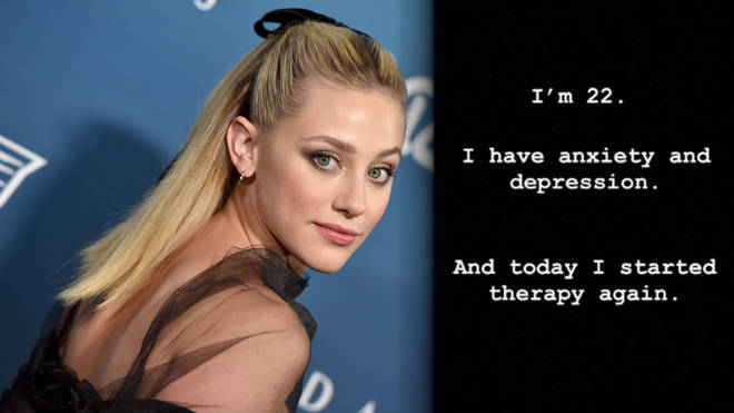 Lili Reinhart confirmed her return to therapy on her Instagram Story