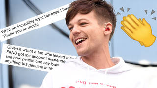 Louis Tomlinson thanked fans for helping remove his leaked single from social media