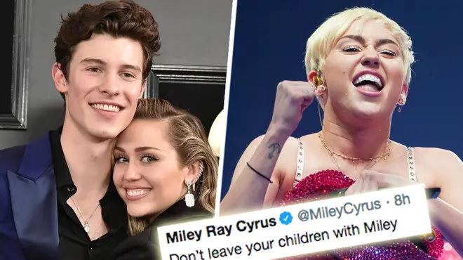 Miley Cyrus posted a hilarious response to Shawn Mendes's Calvin Klein shoot.