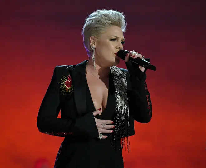 P!nk is set to receive the Outstanding Contribution award at tonight's BRITs