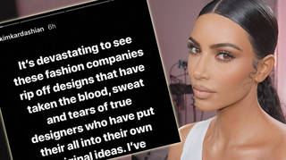 Kim Kardashian called out Fashion Nova for copying designs.