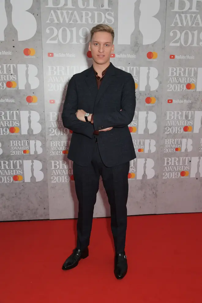 George Ezra arrives at the BRIT Awards 2019