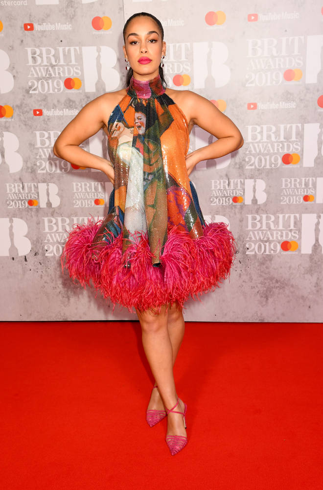 Jorja Smith oozes style on the BRITs 2019 red carpet