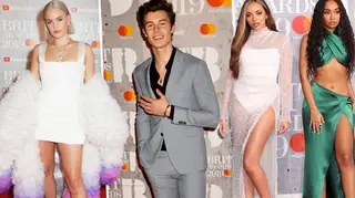 Shawn Mendes, Little Mix & Anne-Marie hit the BRITs red carpet