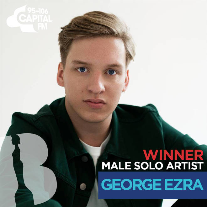 BRITs 2019 Male Solo Artist Winner - George Ezra